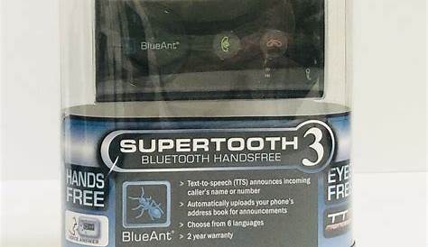 blueant supertooth 3 manual