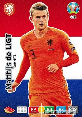 Dumfries rounds the goalkeeper after collecting a long ball, but isn't able to 73': Card 228: Matthijs de Ligt - Panini UEFA Euro 2020 Preview ...