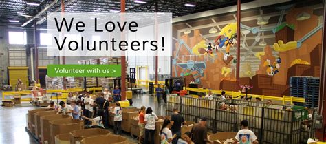 Volunteers are needed throughout the year to help feed the homeless, sort the food pantry, pick up donations, and more. Second Harvest Food Bank Of Central Florida