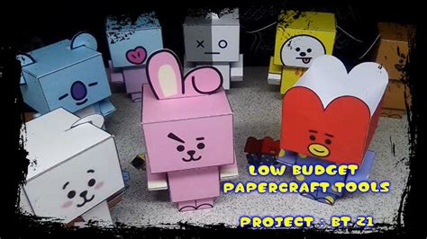 Papercraft Project How To Make Bt 21 Low Budget Papercraft Tool