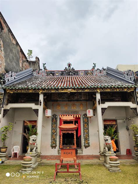 A promise that you can get fulfilled only when you are at george town. The temple of Lu Ban, Georgetown, Penang. Circa 2020 ...