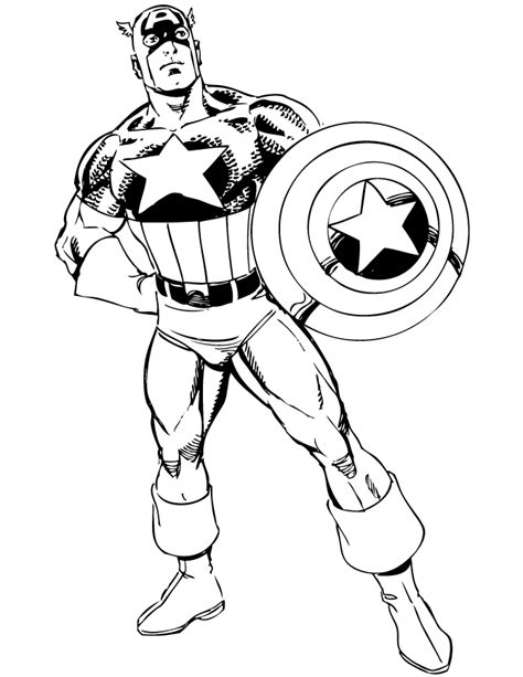 Avengers coloring pages in good quality, 110 images. Captain america coloring pages to download and print for free