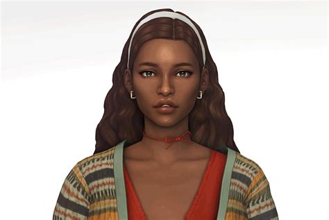 Dogsill Holly Hair Pushed Back Curly Hair And Cc Finds
