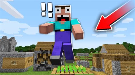 How Noob Became A Giant And Destroyed The Village In Minecraft Noob Vs