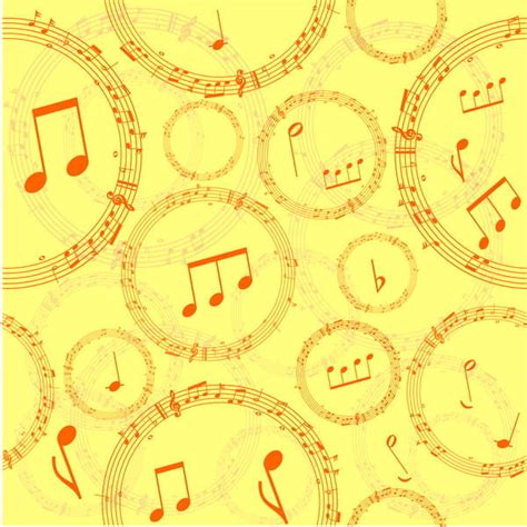 Music Note Pattern Eps Ai Vector Uidownload
