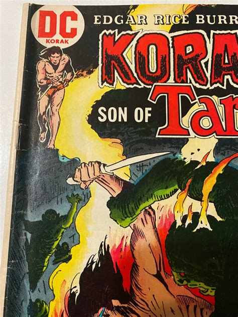 korak son of tarzan 51 kubert cover w kaluta carson of venus dc comics 1973 ebay