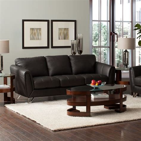 Sierra Leather Living Room Collection Jeromes Furniture Affordable