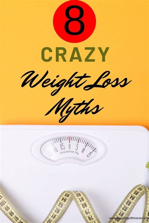8 Myths About Weight Loss That Need To Stop No Getting Off This Train