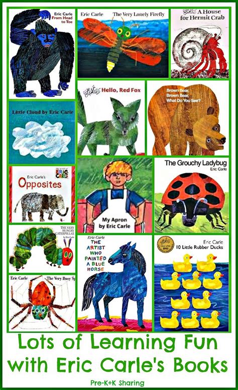 All About Eric Carle Eric Carle Activities