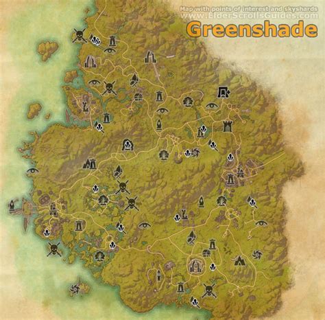 Eso Greenshade Map