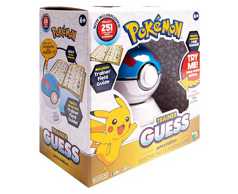Pokémon Trainer Guess Johto Edition Electronic Board Game Nz