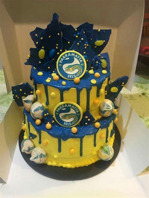 Parramatta Eels Cake Everything Is Completely Edible And All Aidil