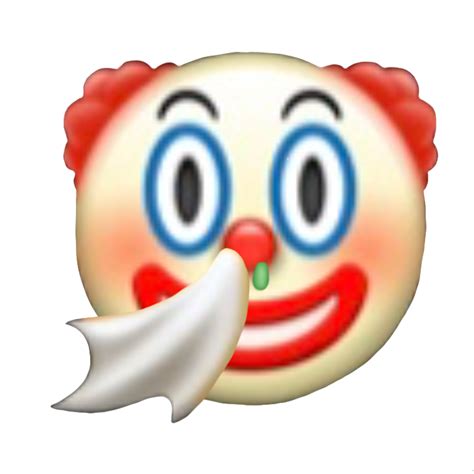 Emoji Emojimix Emojimashup Clown Sticker By Bunnzii