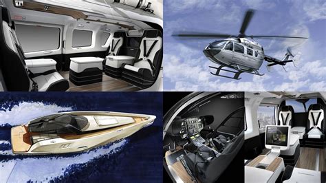 The Mercedes Benz Style Ec145 Luxury Helicopter