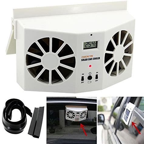 Buy Hmond Tm Solar Powered Car Window Air Vent Ventilator Mini Air