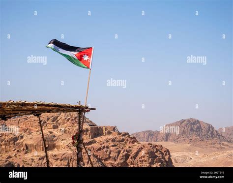 Jordanian Flag Waving Hi Res Stock Photography And Images Alamy