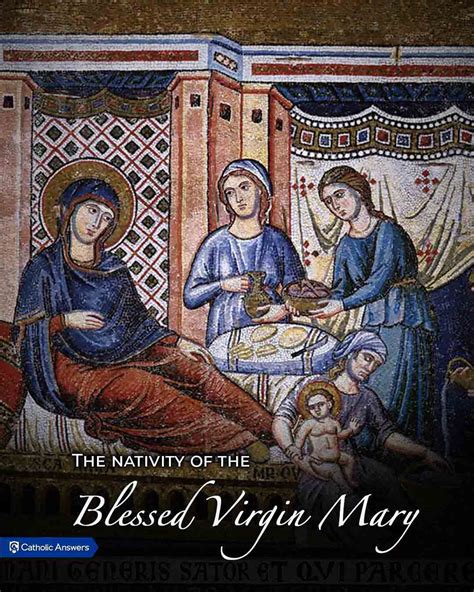 September 8th Nativity Of The Blessed Virgin Mary On The Night Of