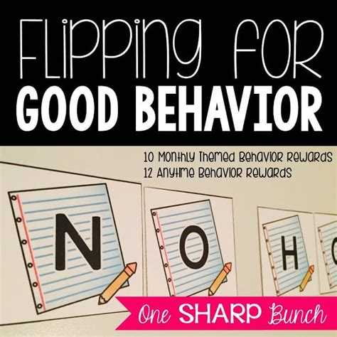 Classroom Management {tips Tricks And Freebies} One Sharp Bunch