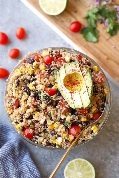 healthy quinoa recipes basic   fit foodie finds