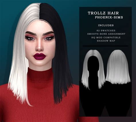 Trollz Hair Phoenix Sims Sims Sims Sims Hair