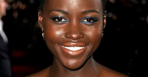 Lupita Nyongo Colored Eyeshadow Trend