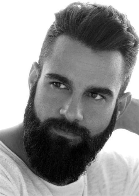 Your hair says a lot about you. 50 Hairstyles For Men With Beards - Masculine Haircut Ideas