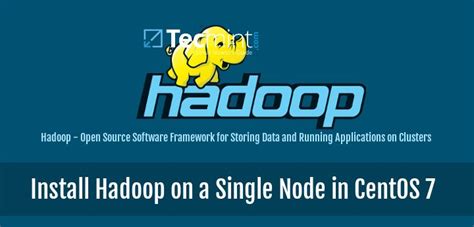 The Logo For Hadoop On A Single Noodle In Centos