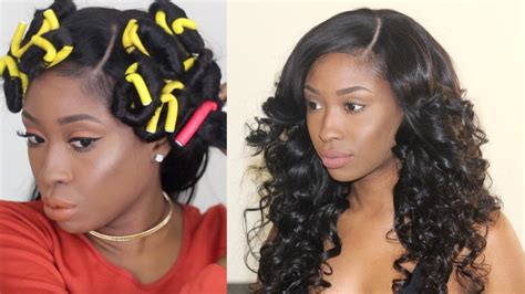 At first glance, a flexi rod set might seem a little daunting if you've never done one before, but i promise with the right products and a little practice. FULL BOUNCY CURLS with Flexi rods (DETAILED) - YouTube