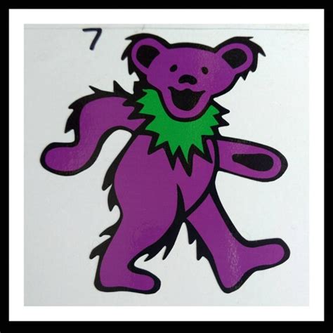 Dancing Bear Sticker 35 Full Color Vinyl Outdoor Etsy