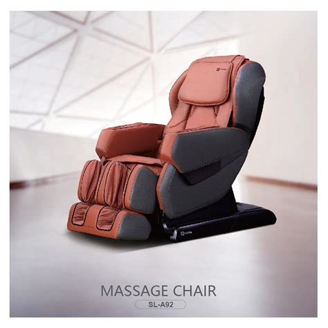 เก้าอี้นวดไฟฟ้า Makoto A92 สีส้ม