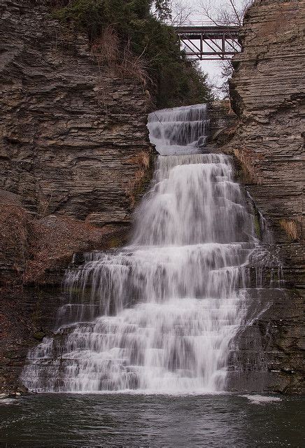 Glenora Falls Ny By Fniguy68 Via Flickr Travel Posters Places To