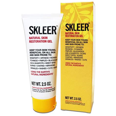 Buy Skleer Natural Skin Restoration Gel All Skin Types For Better