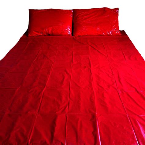 Cytherea Waterproof Pvc Bed Sheet For Wet Games Red Cytherea Toy Shop