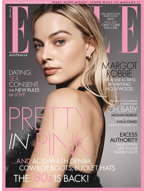 Margot Robbie Elle Magazine Australia May Issue Celebmafia