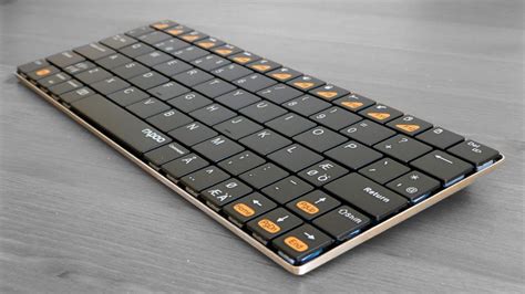 Rapoo E6300 Ultra Slim Bluetooth Keyboard Unboxing And First Look Youtube