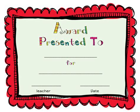 End Of Year Awards Certificates In 2021 Award Template Award