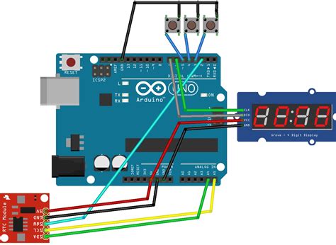 Making A Digital Clock Arduino 7 Segment 4 Digit Tm1637 Real Time