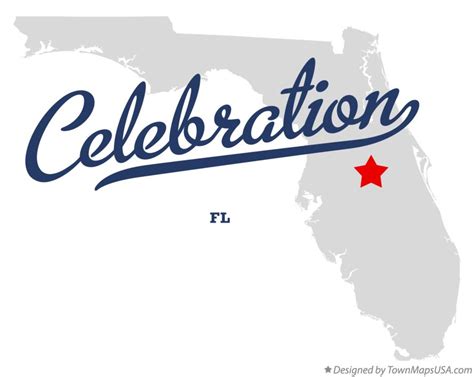 Celebration Florida Map Printable Maps