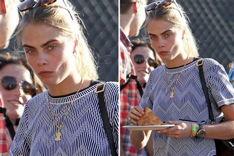 So what's behind cara delevingne's overnight success? Cara Delevingne scoffs giant slice of pizza as she ...