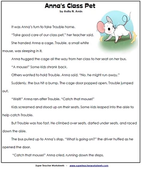 Printable 2nd grade reading comprehension worksheets. animal worksheet: NEW 679 WORKSHEETS ON ANIMAL HOMES FOR ...