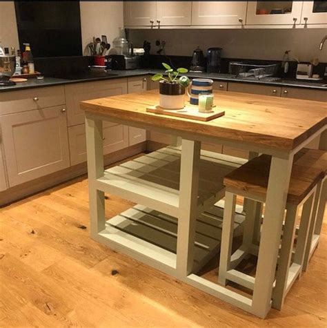The Hampton Made to Measure Kitchen Island. Kitchen Table. - Etsy UK