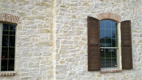 Madison Splitface Ashlar Style Limestone Natural Thin Veneer Quarry Mill