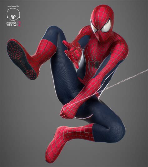 Artstation Spider Man Kazuya Matsumura Spiderman Pose