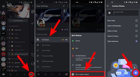 How To Change Your Status On Discord Android Authority