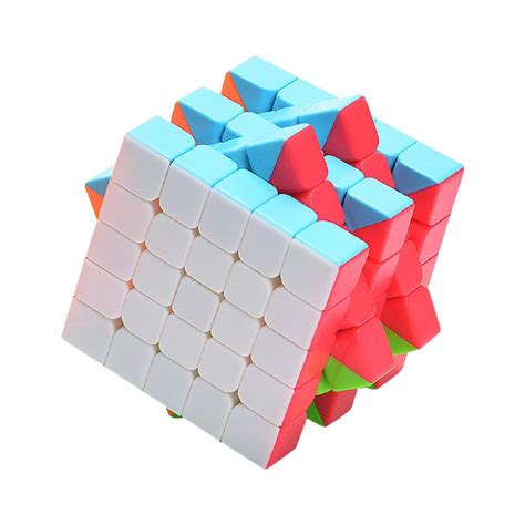 5x5 Rubix Cube Magic Speed Cube Puzzle Toys For Kids And Adults Vivid
