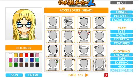 How To Play Anime Face Maker Game Free Pc And Mobile Online Games