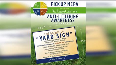 Students Compete In Anti Littering Sign Campaign