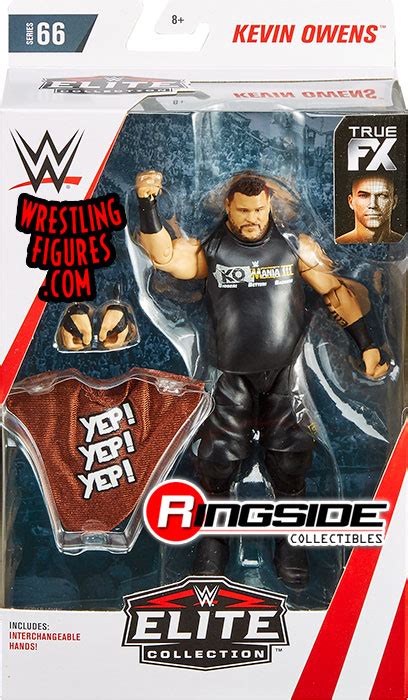 Chase Variant Kevin Owens Wwe Elite 66 Wwe Toy Wrestling Action Figure By Mattel