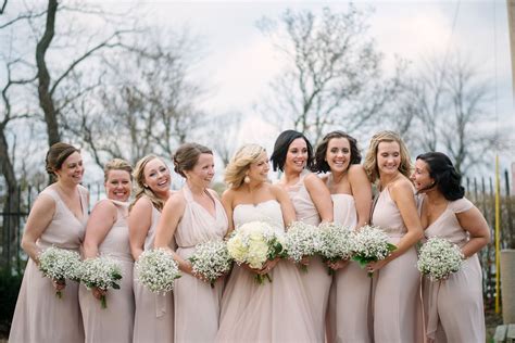 Maybe you would like to learn more about one of these? Bridal Party in Blush Dresses