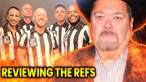 Jim Ross On The Work Of Aew Referees Youtube